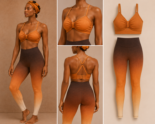 Savanna Gradient Leggings — Soft Support
