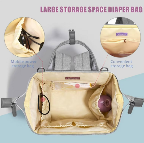 Mochila de Maternidade Acolchoada